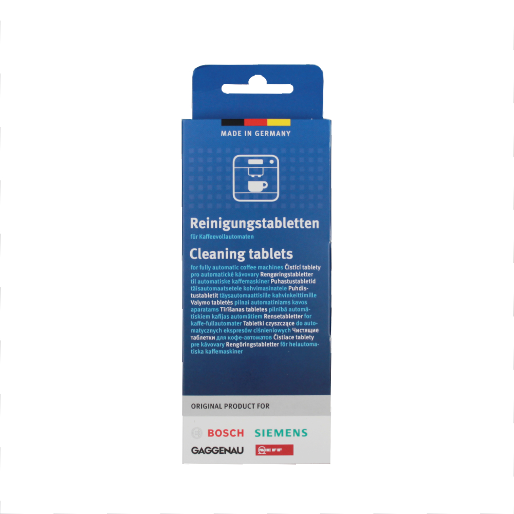Siemens-Bosch Reinigungstabletten 10 Tabletten ? 2,2g Siemens-Bosch Reinigungstabletten 10 Tabletten ? 2,2g