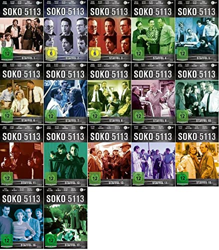 Soko 5113 Staffel 1-17 (1+2+3+4+5+6+7+8+9+10+11+12+13+14+15+16+17, 1 bis 17) [DVD Set]