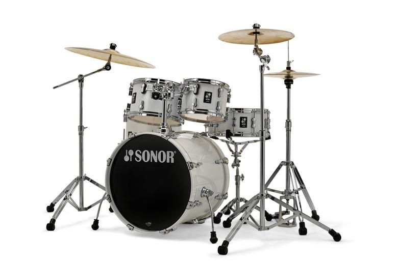 Sonor AQ1 Studio Schlagzeug Piano White 20/10/12/14 Snare