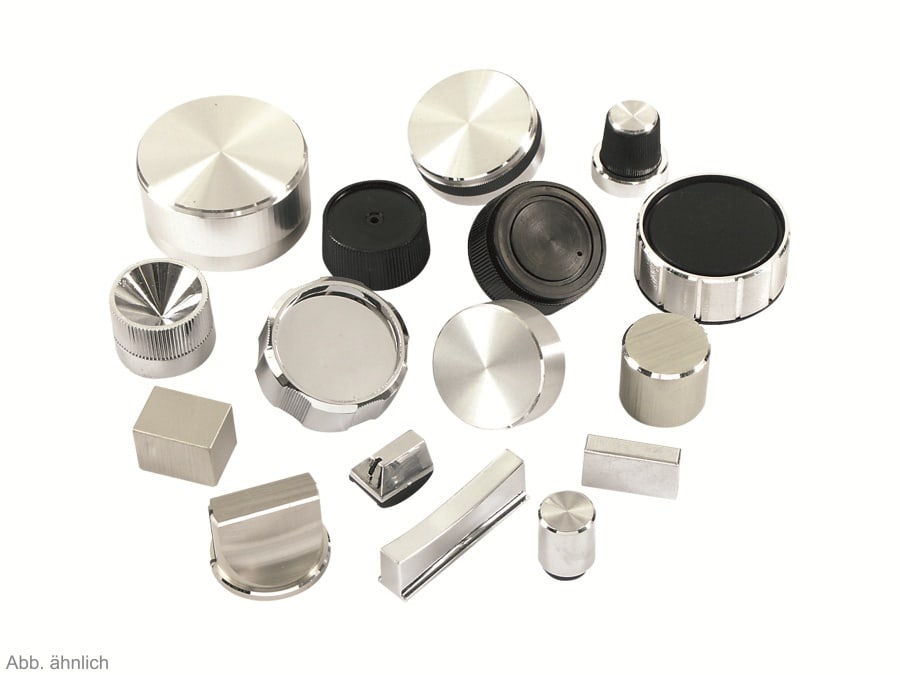 Sortiment Dreh- und Druckknöpfe, 25-teilig Sortiment Dreh- und Druckknöpfe, 25-teilig von Pollin Electronic GmbH