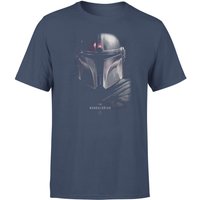Star Wars The Mandalorian Poster Men's T-Shirt - Navy - XXL