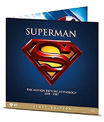 Superman Collection - 4-Disc Vinyl Vintage Set ( Superman / Superman II / Superman III / Superman IV: The Quest for Peace ) (Blu-Ray)