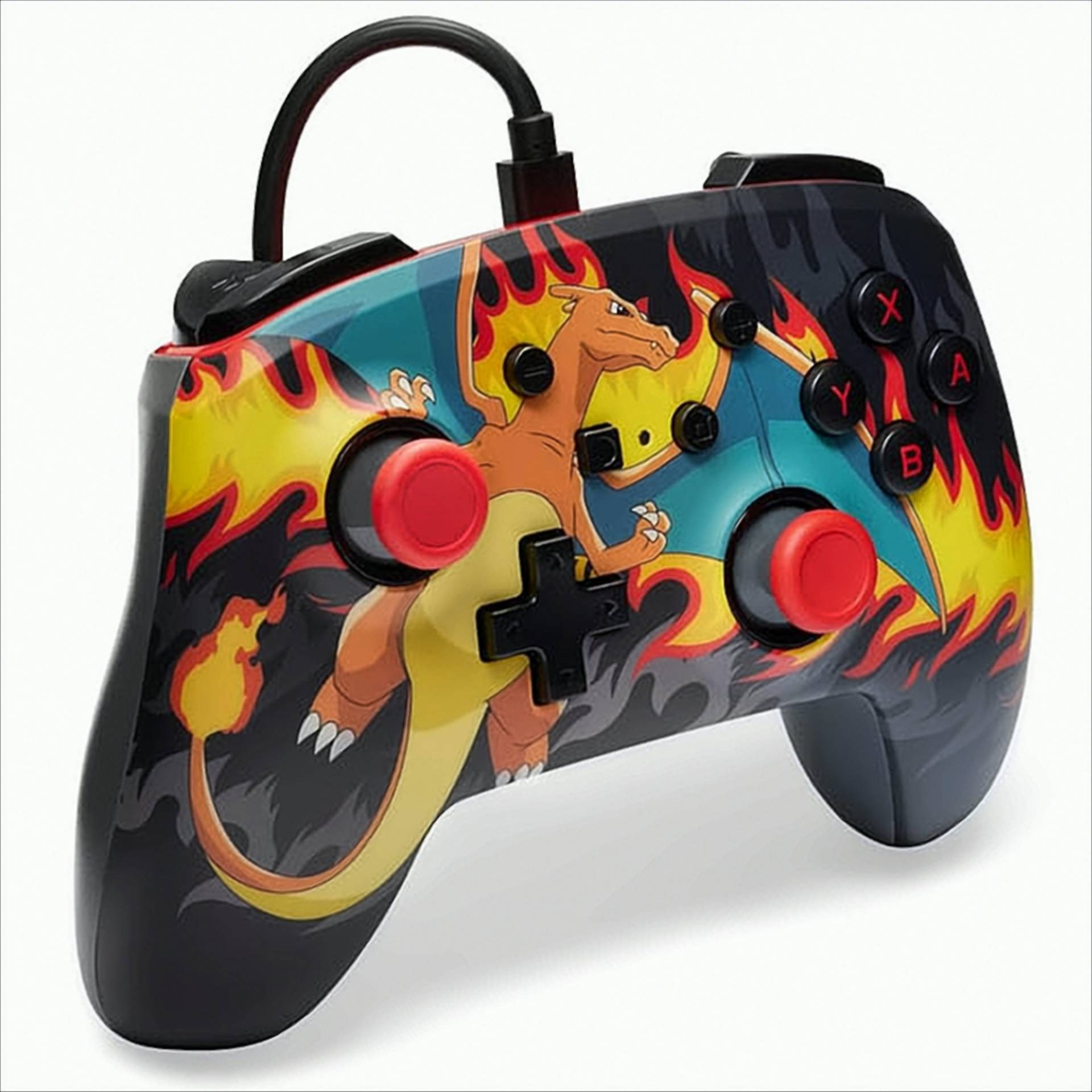 Switch Controller Enhanced wired Charizard Firesto PowerA Switch Controller Enhanced wired Charizard Firesto PowerA