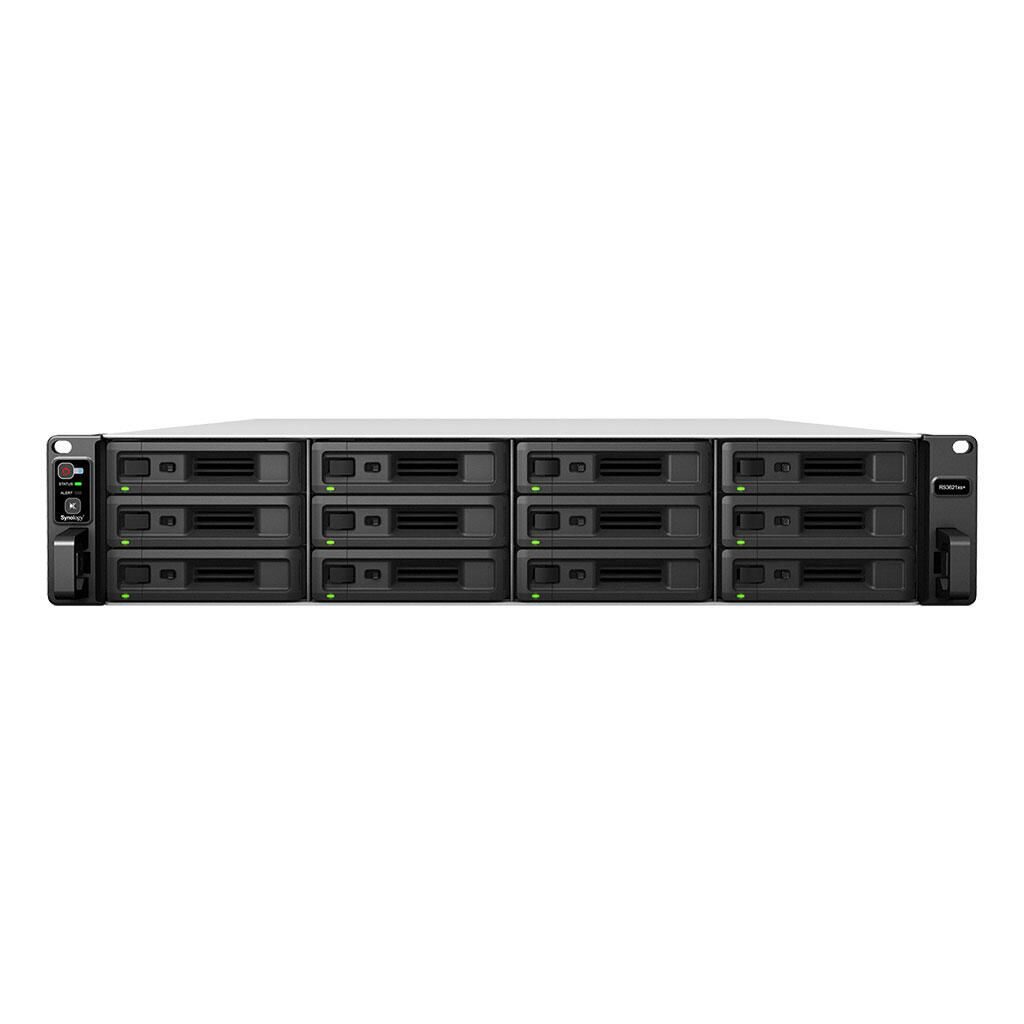 Synology RackStation RS3621xs+ 12 Einschübe Leergehäuse 2HE (RS3621xs+)