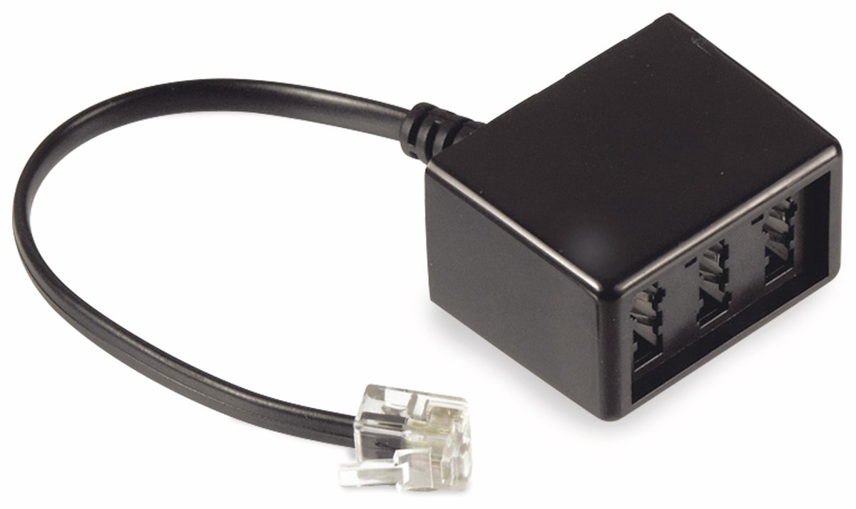 S-IMPULS TAE-Adapter, Modular-Stecker 6P4C/TAE-Buchsen NFN S-IMPULS TAE-Adapter, Modular-Stecker 6P4C/TAE-Buchsen NFN von S-IMPULS