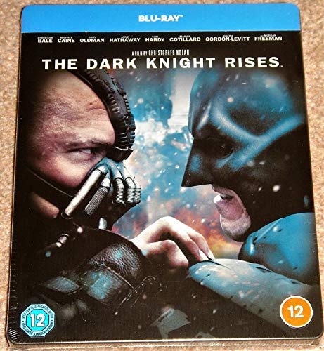 THE DARK KNIGHT RISES LIMITED EDITION STEELBOOK / REGION FREE BLU RAY von Infun