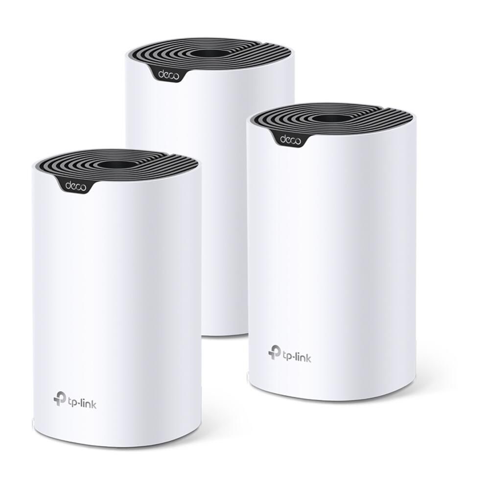 TP-Link Deco S4 - WLAN-System (3 Router) - bis zu 510 m² GigE - 802.11a/b/g/n/ac DECO S4(3-PACK)