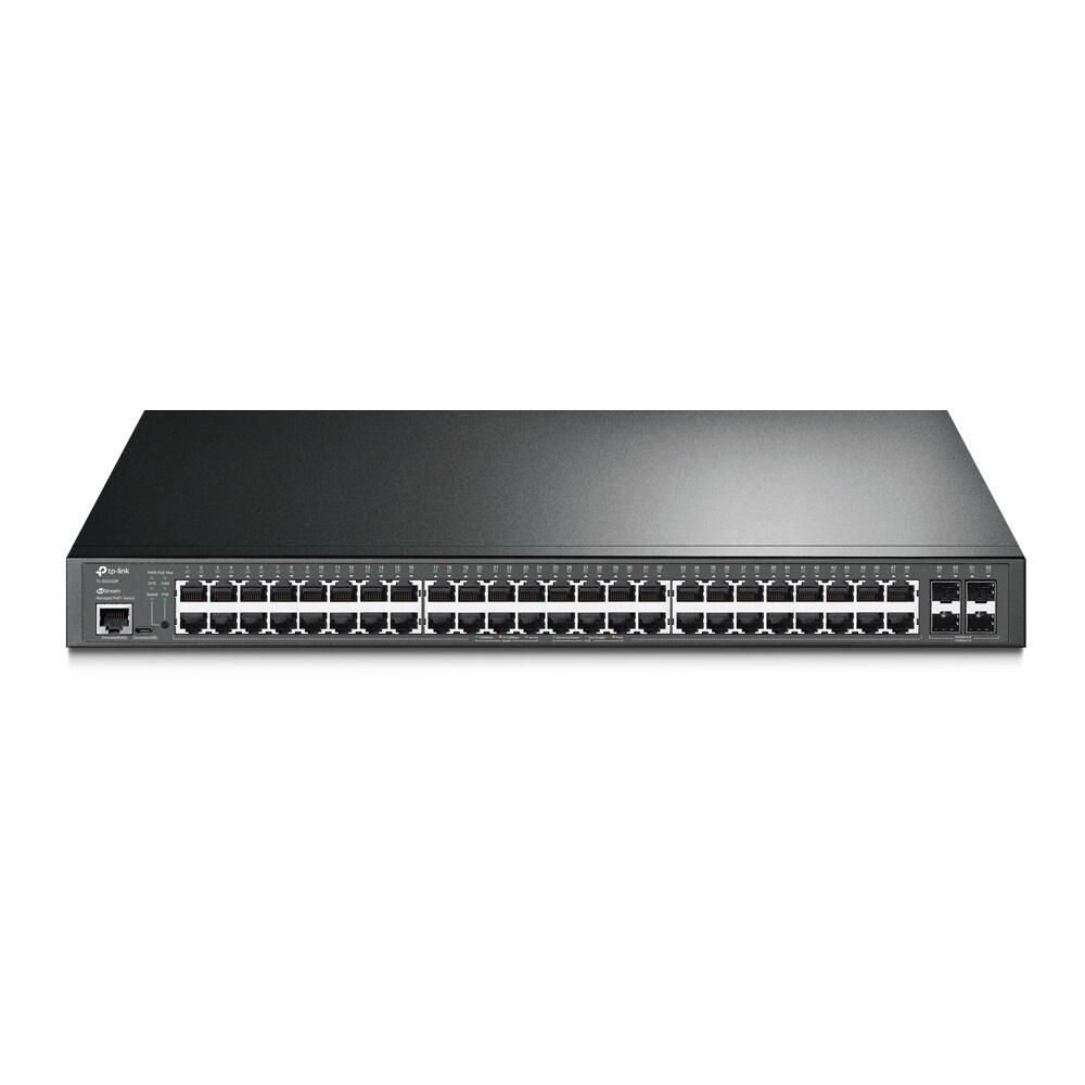 TP-Link TL-SG3452P JetStream 52-Port Gigabit L2+ Managed Switch with 48-Port PoE+