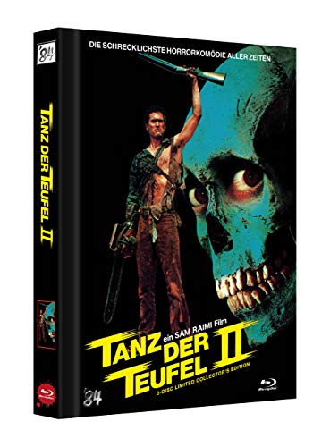Tanz der Teufel 2 (4K UHD) - 3-Disc Limited Uncut Mediabook Collectors Edition (Cover D) - limitiert auf 666 Stück - Blu-ray