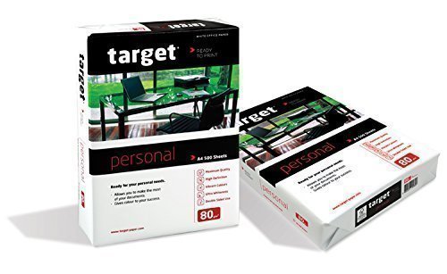 Target Personal Kopierpapier 80g/m² DIN-A4 2.500 Blatt Druckerpapier weiß