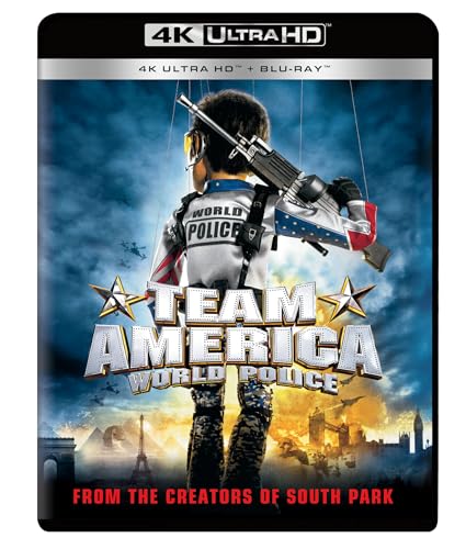 Team America: World Police 4K UHD [Blu-ray] [Region A & B & C] von Paramount Home Entertainment