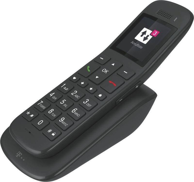 Telekom Sinus A32 ebenholz, mit Basis und AB