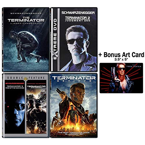 Terminator: Complete Movie Series DVD Collection - 5 Films (The Terminator / Judgement Day / Rise of the Machines / Salvation / Genisys) + Bonus von Heywood