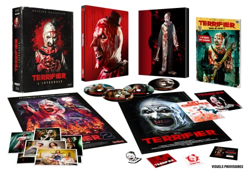Terrifier-L'Intégrale [Édition Collector 4K Ultra HD + Blu-Ray-Boîtier SteelBook] von ESC EDITIONS