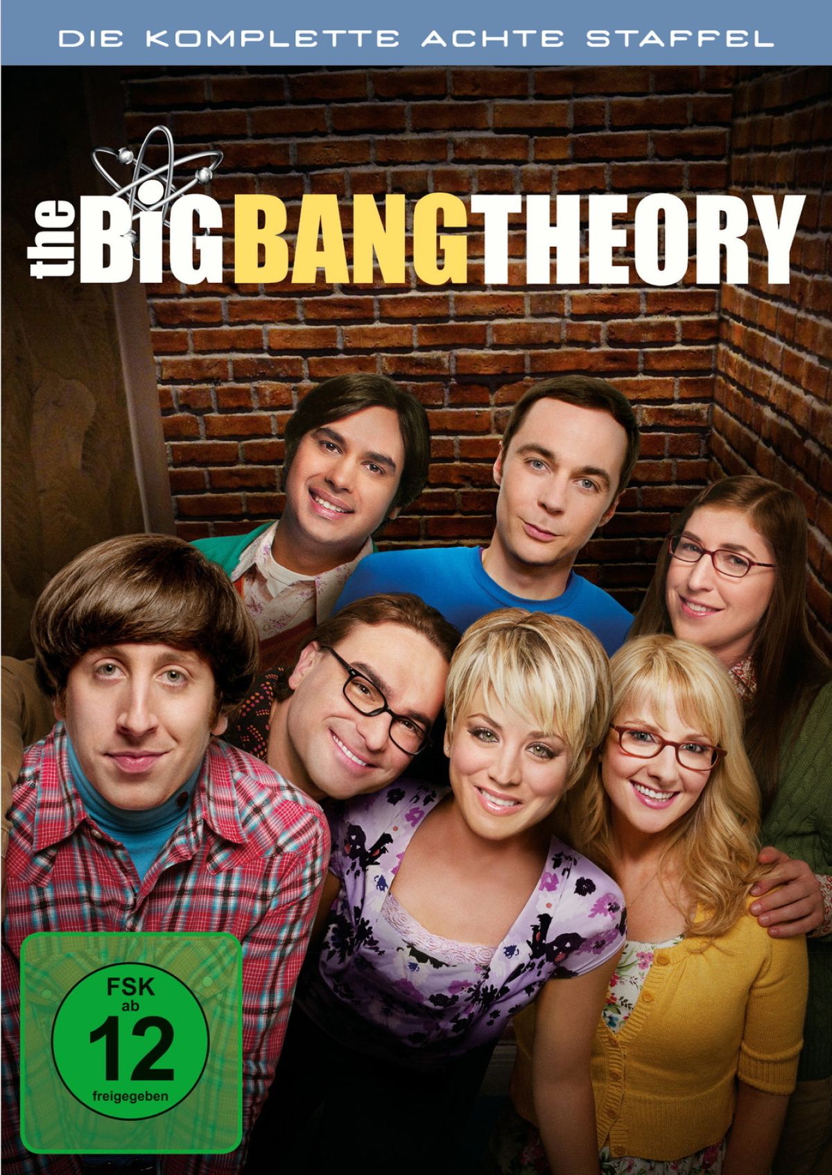 The Big Bang Theory - Die komplette achte Staffel (3 Discs)