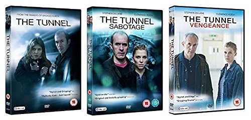The Tunnel Series 1-3 Complete DVD Collection: The Tunnel / The Tunnel: Sabotage / The Tunnel: Vengeance - from the makers of Broadchurch, Spooks and Life on Mars The Tunnel Series 1-3 Complete DVD Collection: The Tunnel / The Tunnel: Sabotage / The Tunnel: Vengeance - from the makers of Broadchurch, Spooks and Life on Mars von Venker EL
