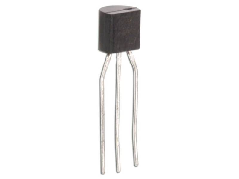 Transistor BC546B, NPN, 65 V, 0,1 A, 0,5 W, TO92 von Continental Device India Ltd