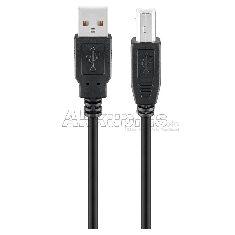 USB 2.0 Hi-Speed-Kabel, schwarz