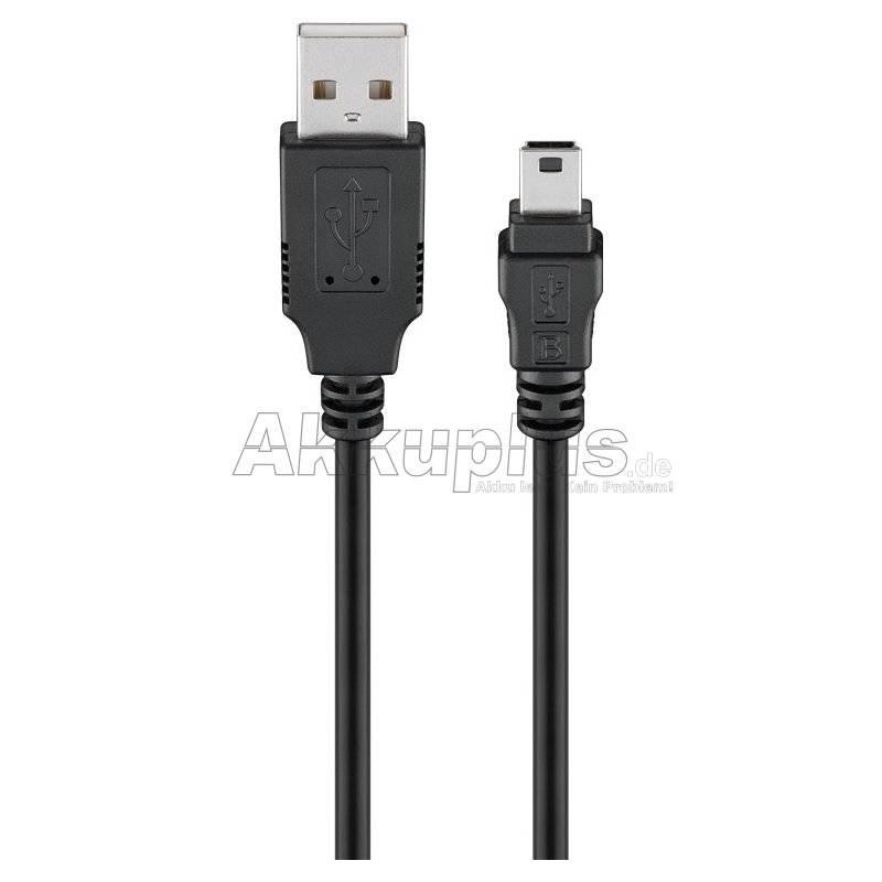 USB 2.0 Hi-Speed-Kabel, schwarz