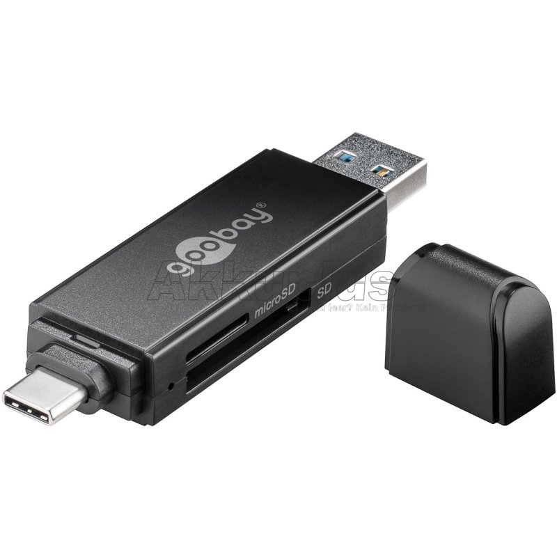 USB 3.0, USB-C™ 2in1-Kartenlesegerät