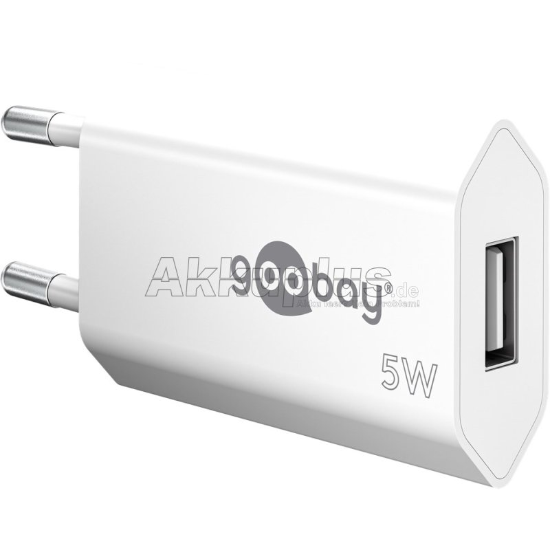 USB-A Ladegerät (5 W) weiß