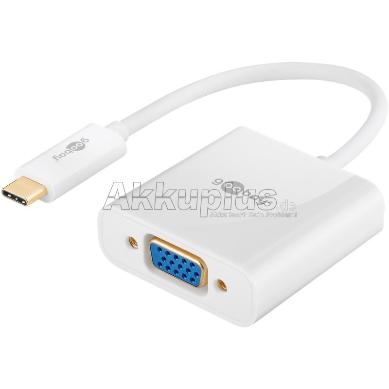 USB-C™-Adapter VGA, weiß