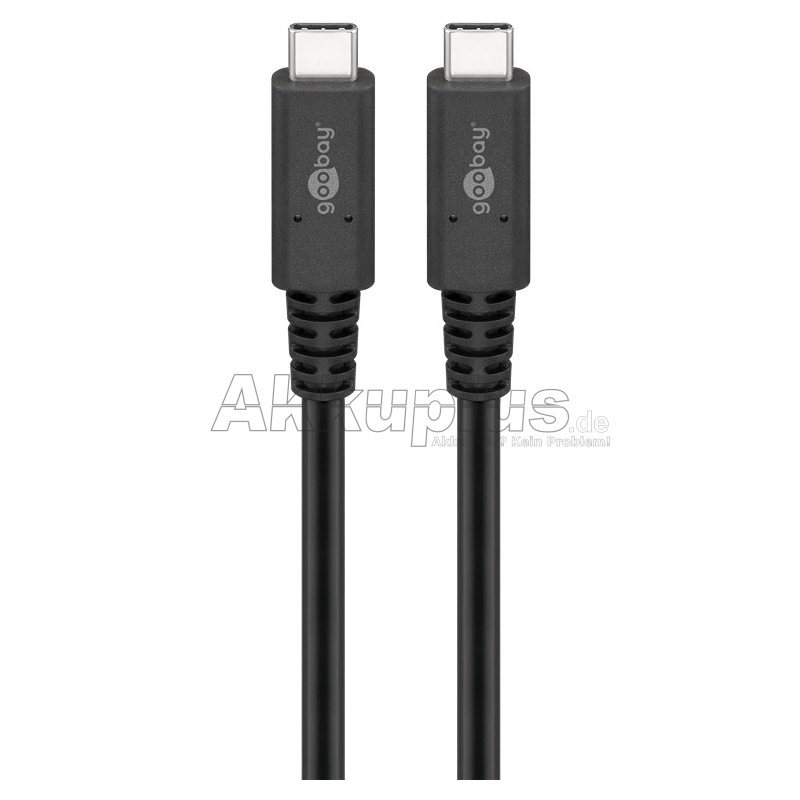 USB-C™-Kabel, USB4™ Gen 3x2, 100 W, 0,8 m