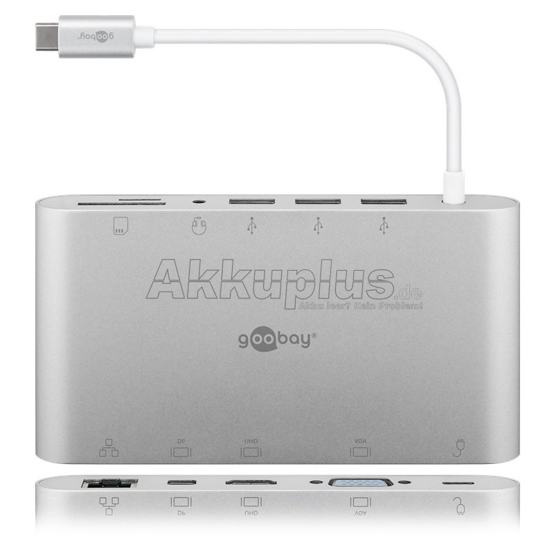 USB-C™ Multiport-Adapter aus Aluminium