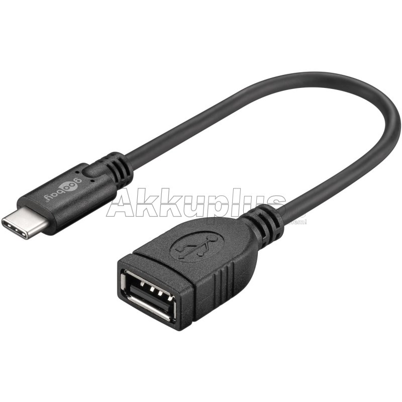 USB-C™-Verlängerungskabel, Schwarz
