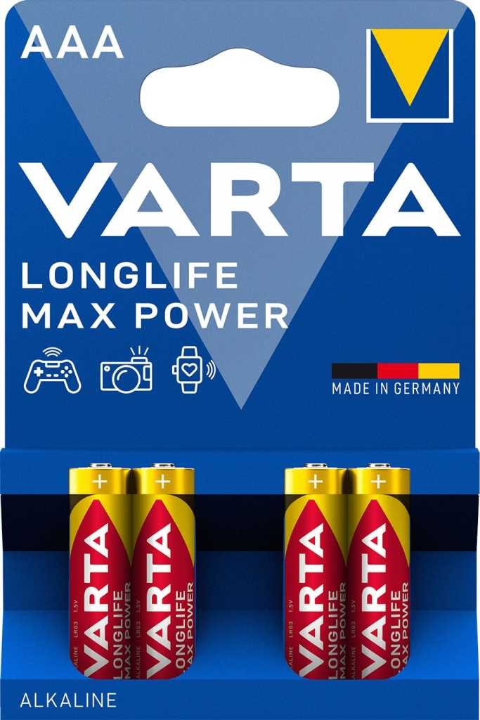 Varta 4703 Maxi-Tech Micro AAA für Leselampe Bookchair LED Booklight Bookchai... Varta 4703 Maxi-Tech Micro AAA für Leselampe Bookchair LED Booklight Bookchai...