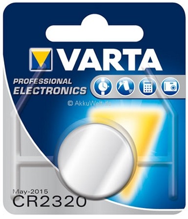 Varta Batterie CR2320 Lithium Varta Batterie CR2320 Lithium