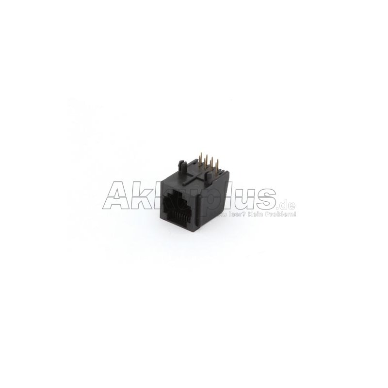 Velleman - 8P8CPCB - RJ452 Western-Modular-Adapter 8P8C Für PCB, Gewinkelt