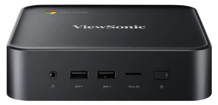 ViewSonic Chromebox NMP760 Mini-PC Intel Celeron 5205U, 8GB RAM, 64GB eMMC, Intel UHD Graphics, Google Chrome OS