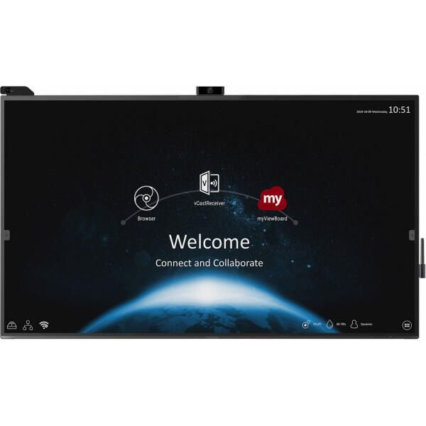 ViewSonic IFP8670 218 cm (86") Touch-Display