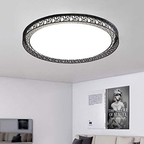 Vogelnest-Deckenleuchte Lamparas De Techo Plafoniere Lampara Techo Salon Schlafzimmer Licht für Haus LED-Deckenleuchte Dcor Laterne, Weiß, Breite 60cm 3W6, warmes Weiß NO RC Vogelnest-Deckenleuchte Lamparas De Techo Plafoniere Lampara Techo Salon Schlafzimmer Licht für Haus LED-Deckenleuchte Dcor Laterne, Weiß, Breite 60cm 3W6, warmes Weiß NO RC