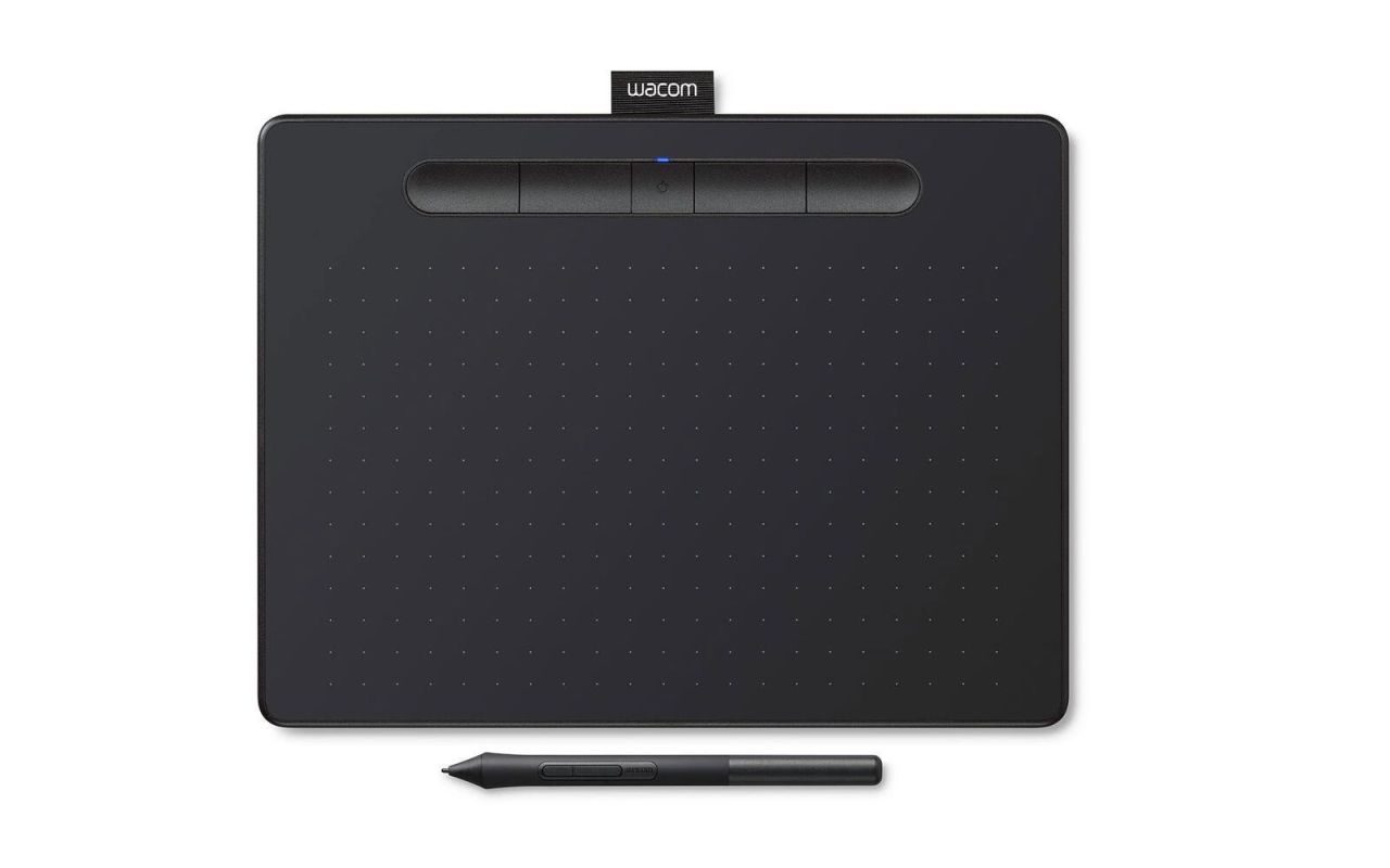 Wacom Intuos M Bluetooth, Schwarz Grafiktablet