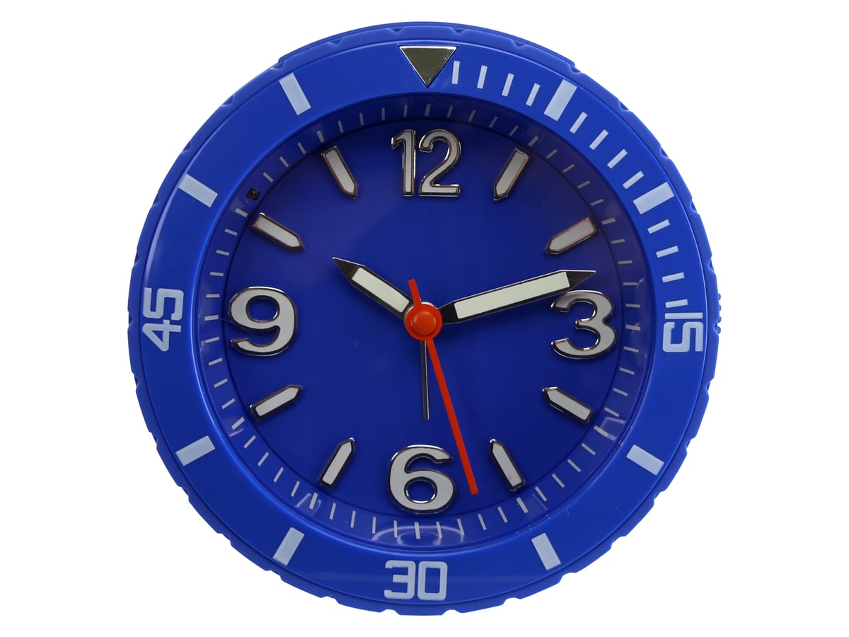 Wecker, COLOUR TIME, Ø13cm, Blau