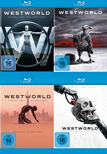 Westworld - Die kompletten Staffeln 1-4 im Set (11 Blu-ray)