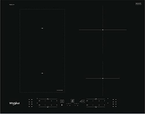 Whirlpool induktionskochfeld 65cm 4 brenner 7200w schwarz wlb4265bfixl