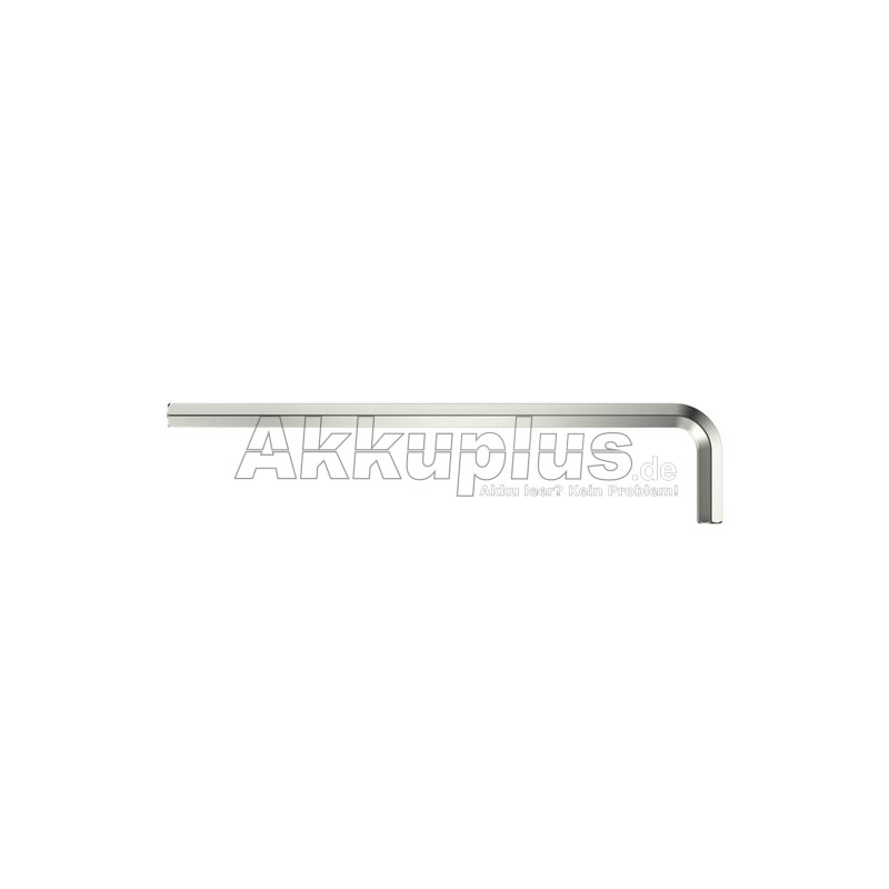 Wiha Stiftschlüssel Sechskant glanzvernickelt (01212) 259 mm, 57 mm