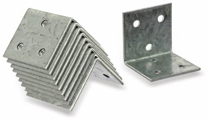 Winkelverbinder 40x40x40x2 mm, 10 Stück von E.H.G. Lucas GmbH