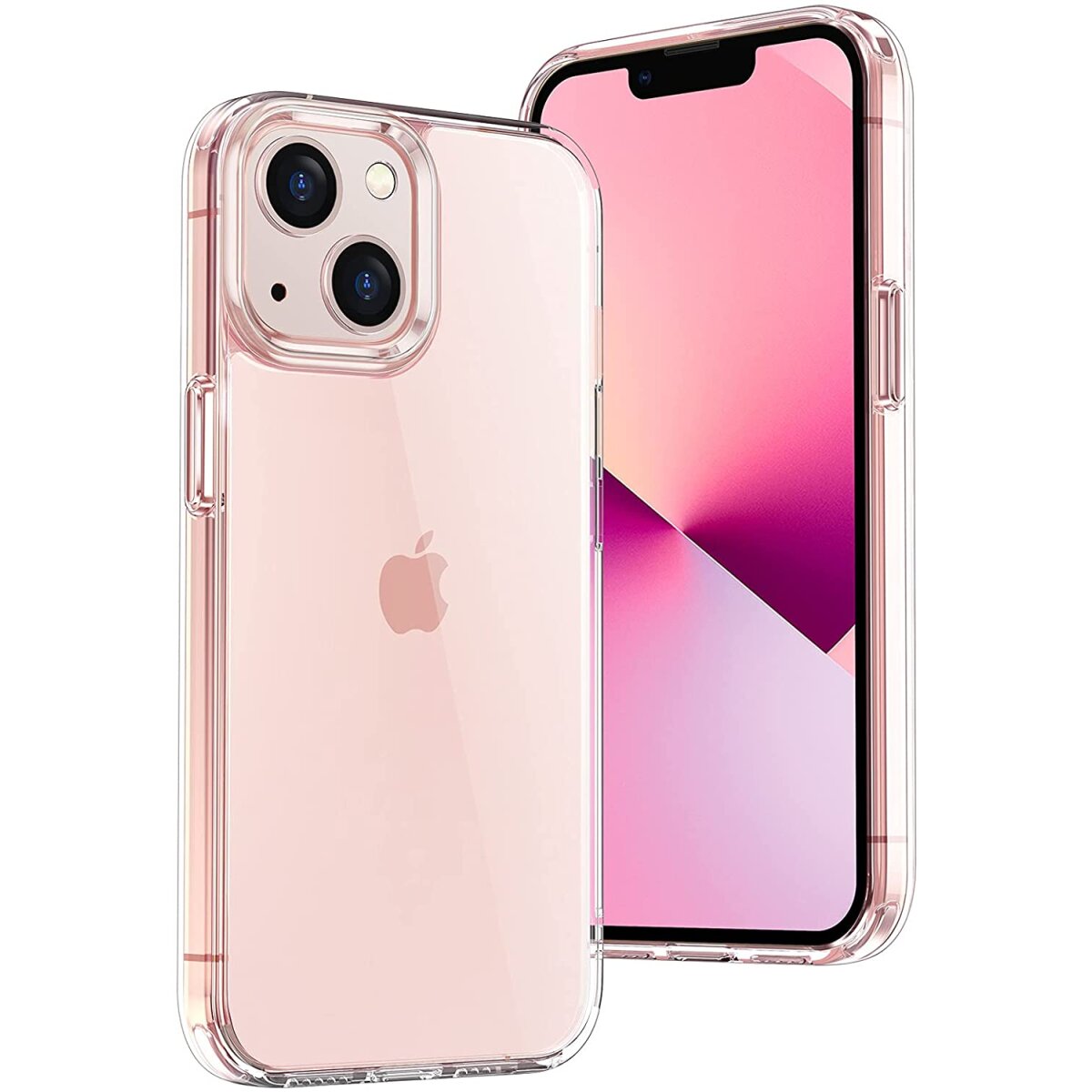 Wisam® Apple iPhone 13 6.1" Silikon Case Schutzhülle Hülle Transparent