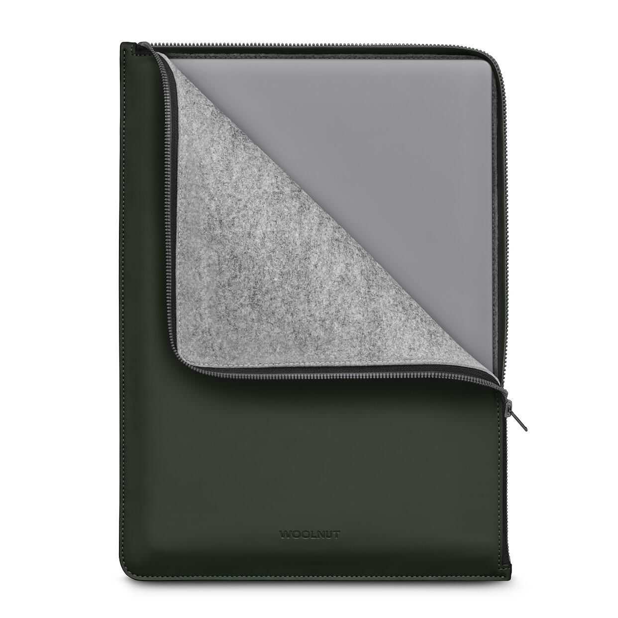 Woolnut beschichtetes Folio für MacBook Pro 16", grün