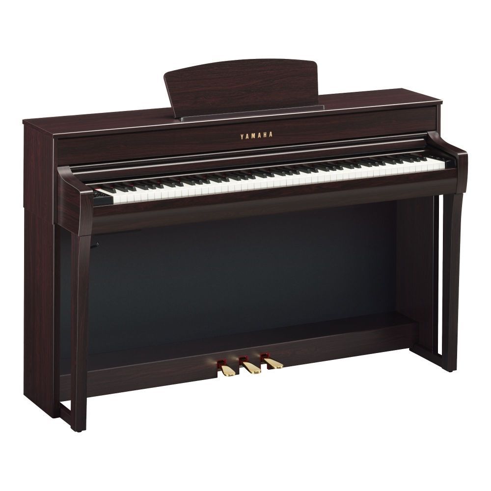 Yamaha CLP-735R Digitalpiano Rosenholz, E-Piano Yamaha mit GH3X-Tastatur -