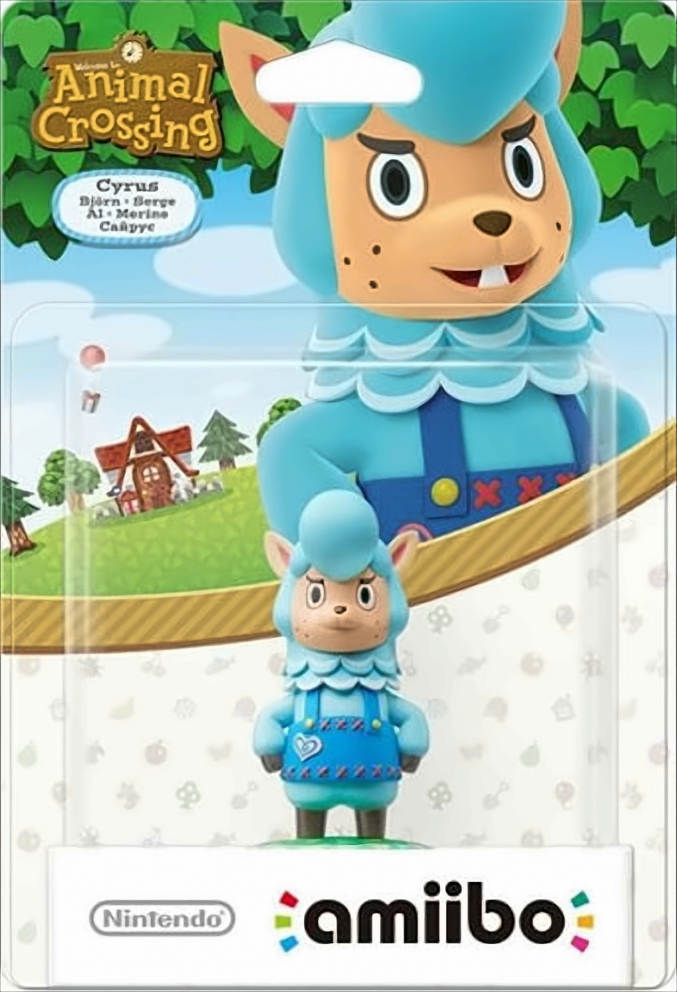 amiibo Animal Crossing Björn Cyrus amiibo Animal Crossing Björn Cyrus