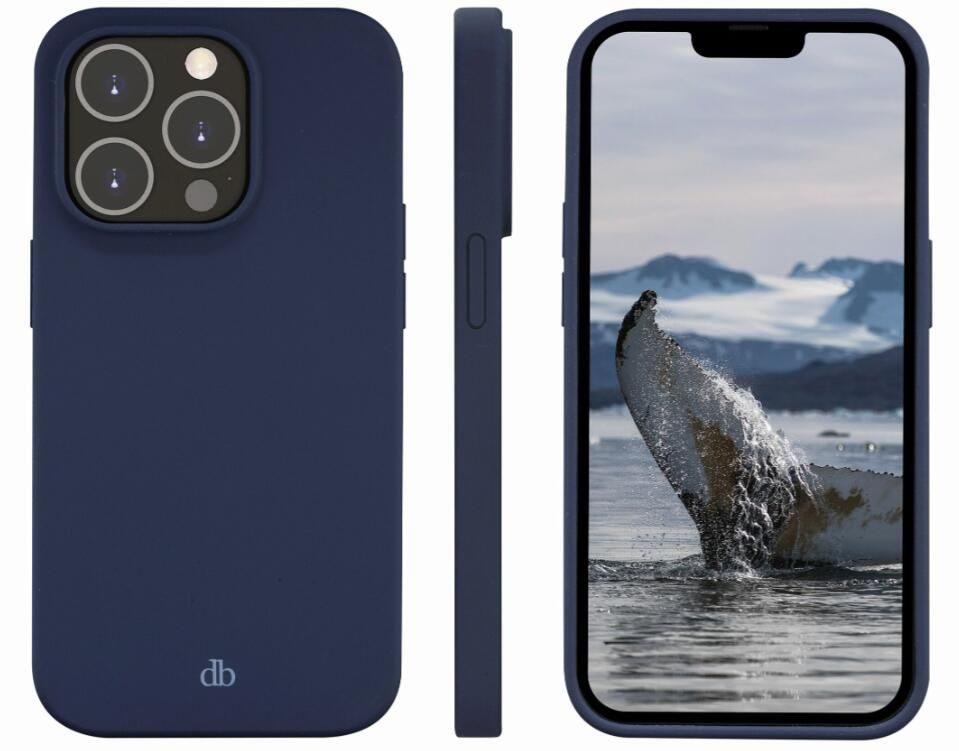 dbramante1928 Monaco - Case mit MagSafe für Apple iPhone 14 Pro Max in Blau