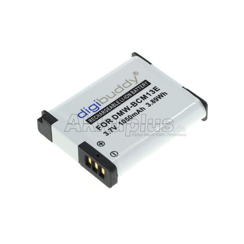 digibuddy - Ersatzakku kompatibel zu Panasonic DMW-BCM13 - 3,7 Volt 1050mAh Li-Ion
