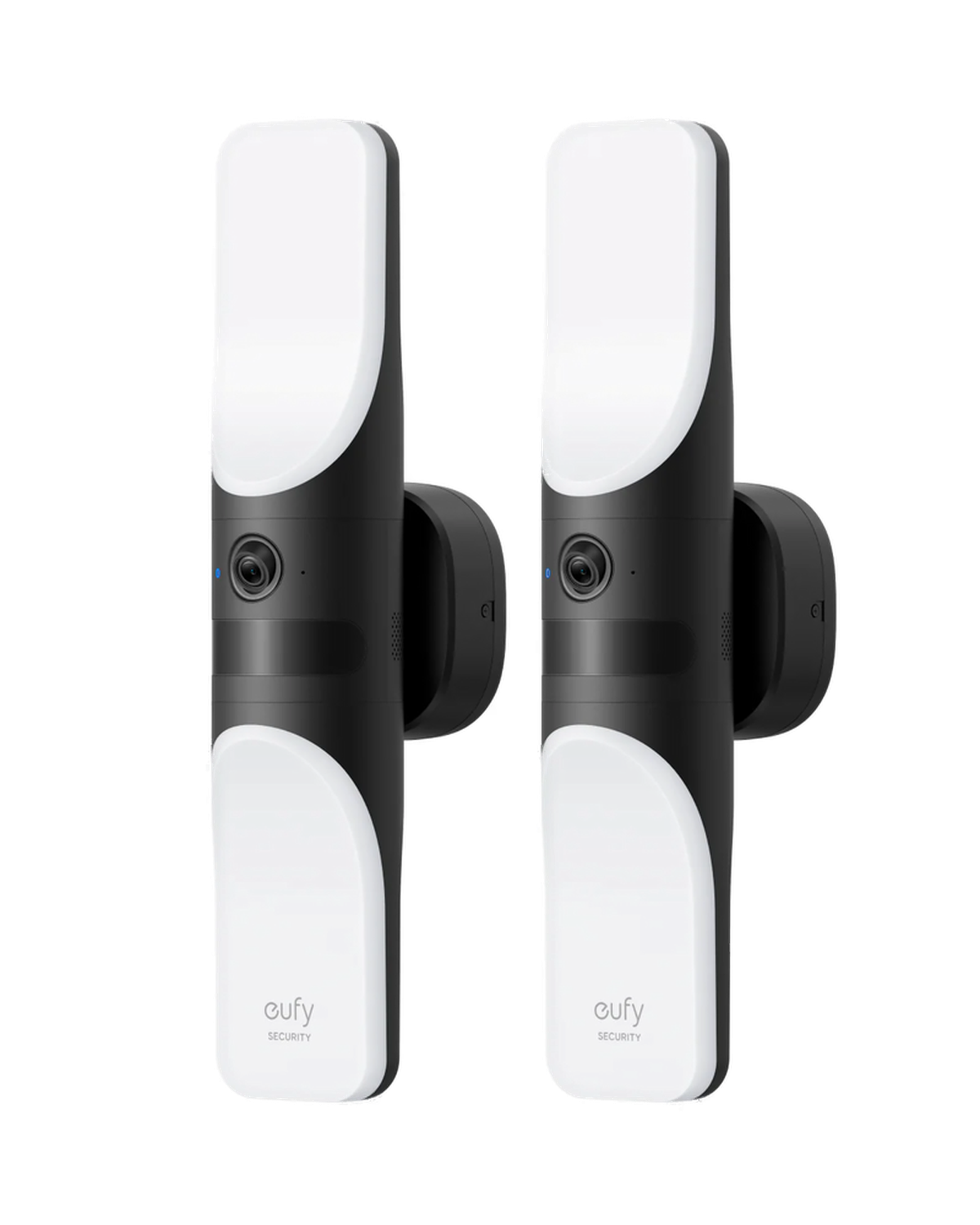eufy Kabelgebundene Wandleuchte mit Kamera S100 (2er-Pack) Schwarz