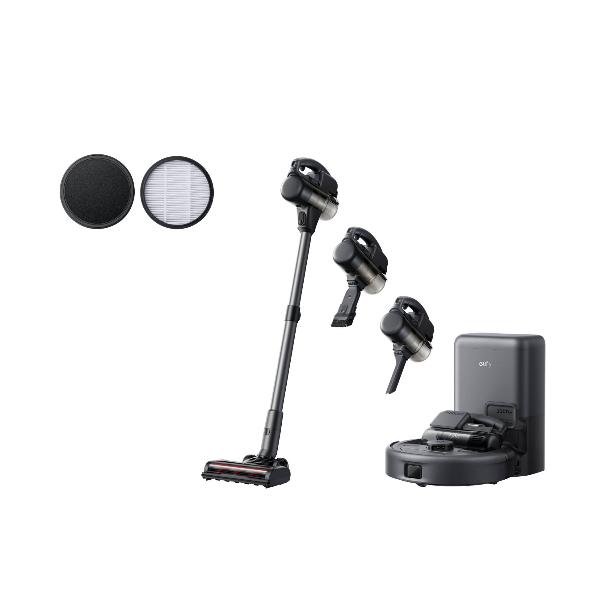 eufy Saugroboter 3-in-1 E20 + Hochleistungsfilter black eufy Saugroboter 3-in-1 E20 + Hochleistungsfilter black