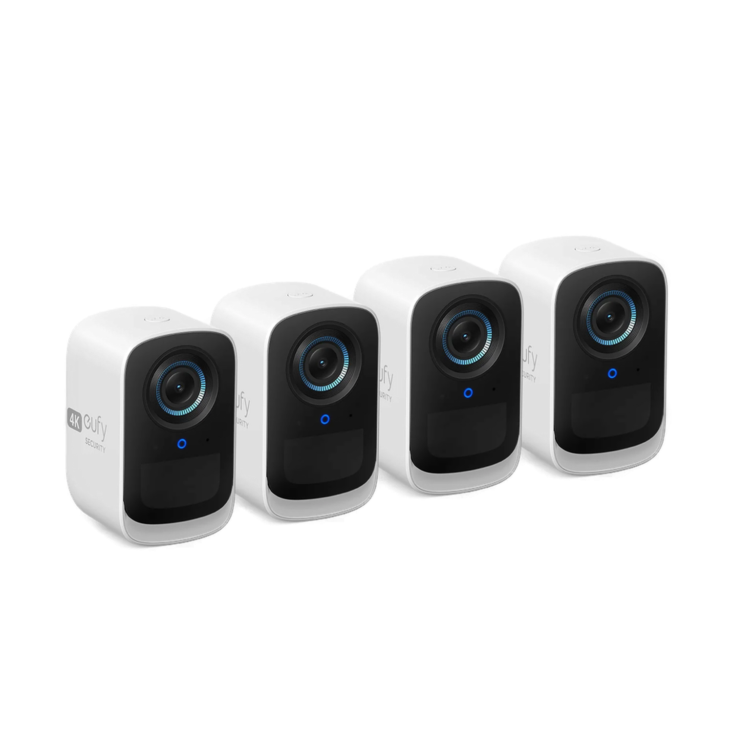 eufyCam S300 (eufyCam 3C) Zusätzliche Sicherheitskamera (Vierpack) White
